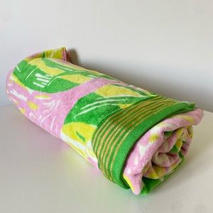Lilly Pulitzer For Target Green oversized Beach Towel